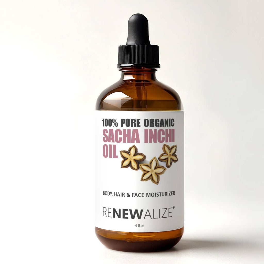 Organic Sacha Inchi Seed Oil | Locks in Moisture | 4 fl oz