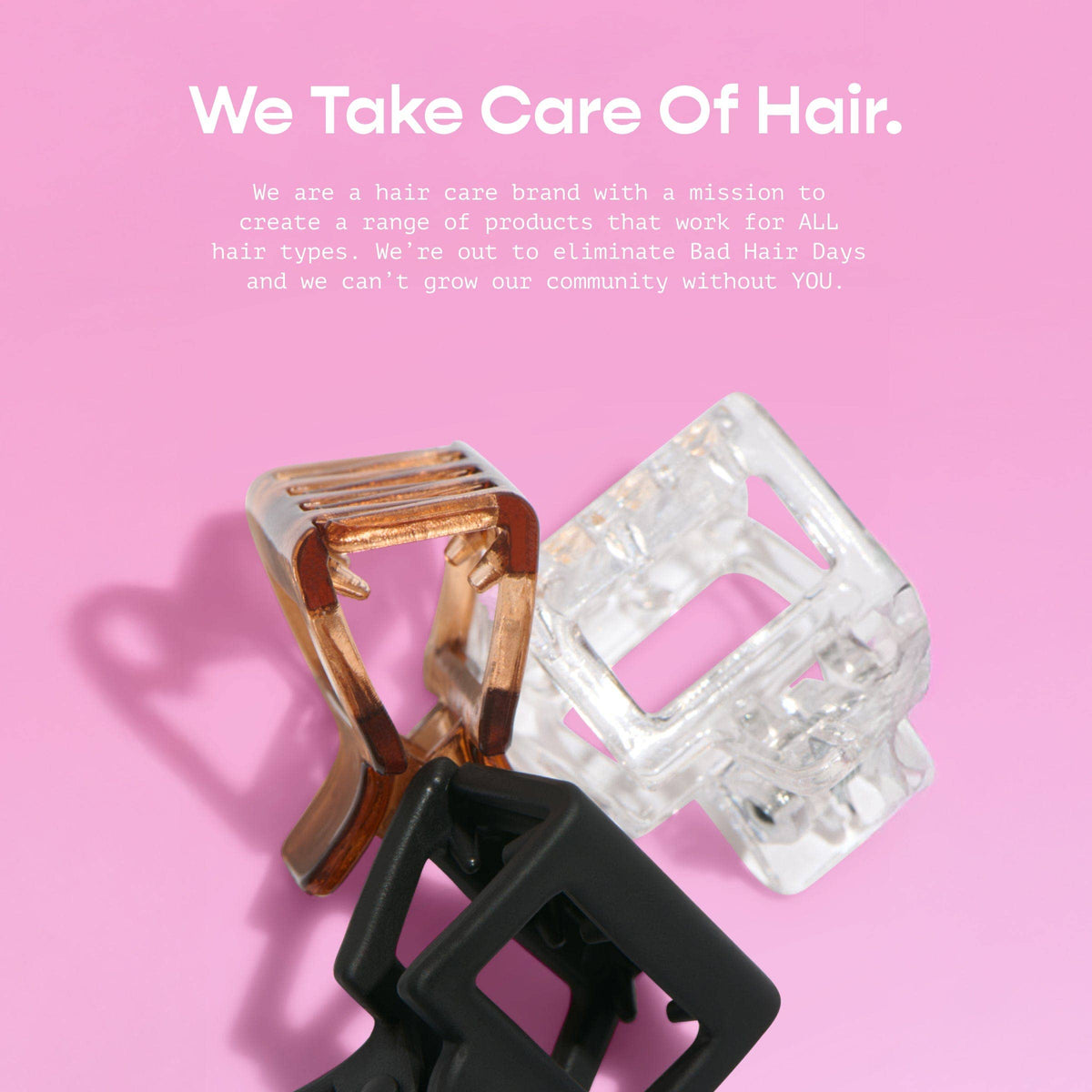 Mini Hair Clip Set For Fine or Thinner Hair - Lay Back