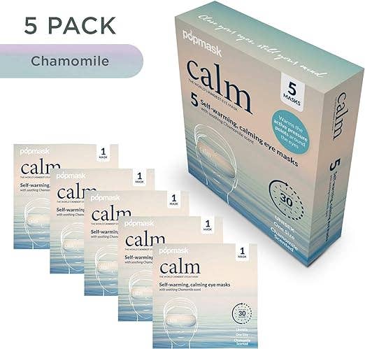 Calm Self-Heating Chamomile Eye Masks