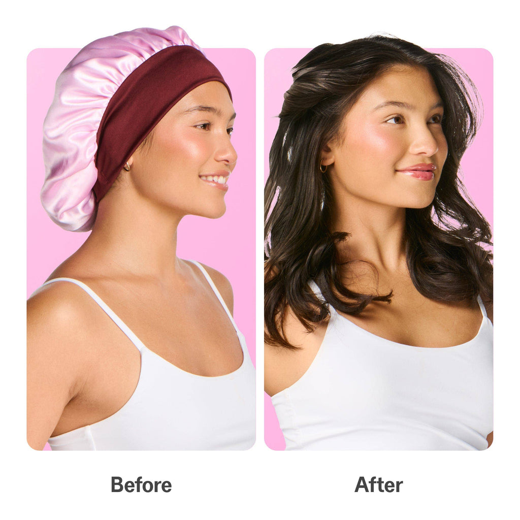 Satin Sleep Bonnet For Shorter Hair - Sweet Dreams