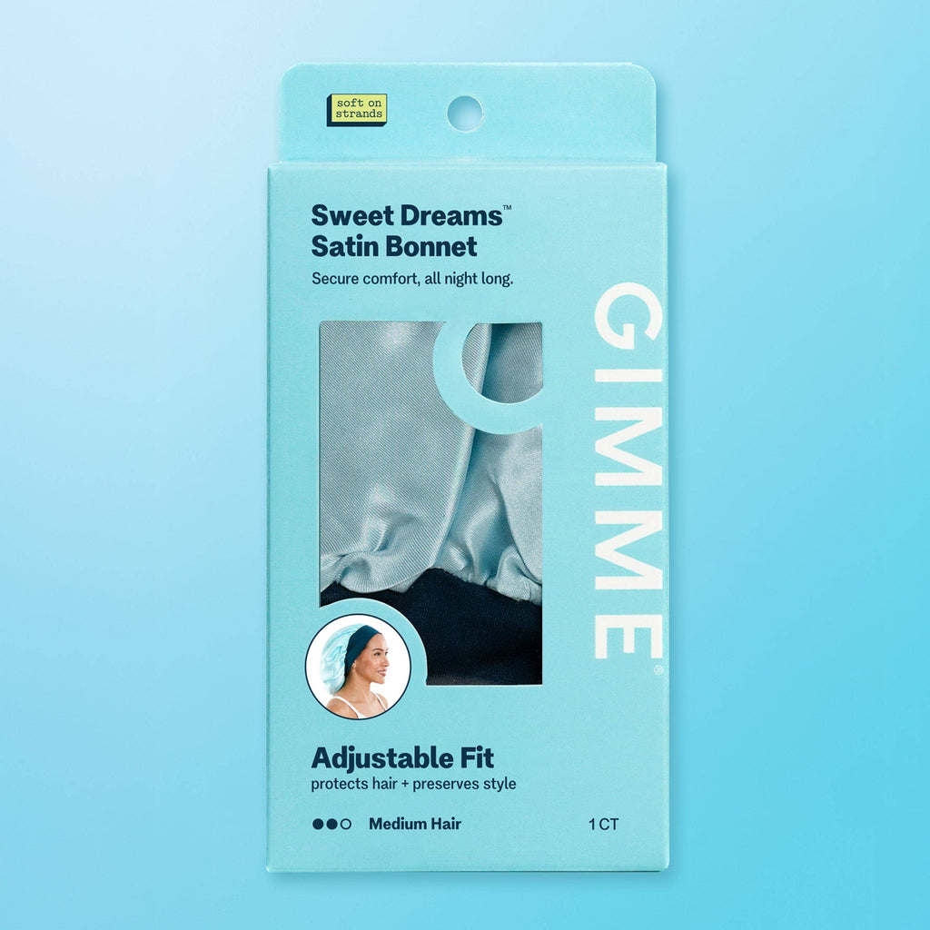 Satin Sleep Bonnet For Mid-Length Hair - Sweet Dreams