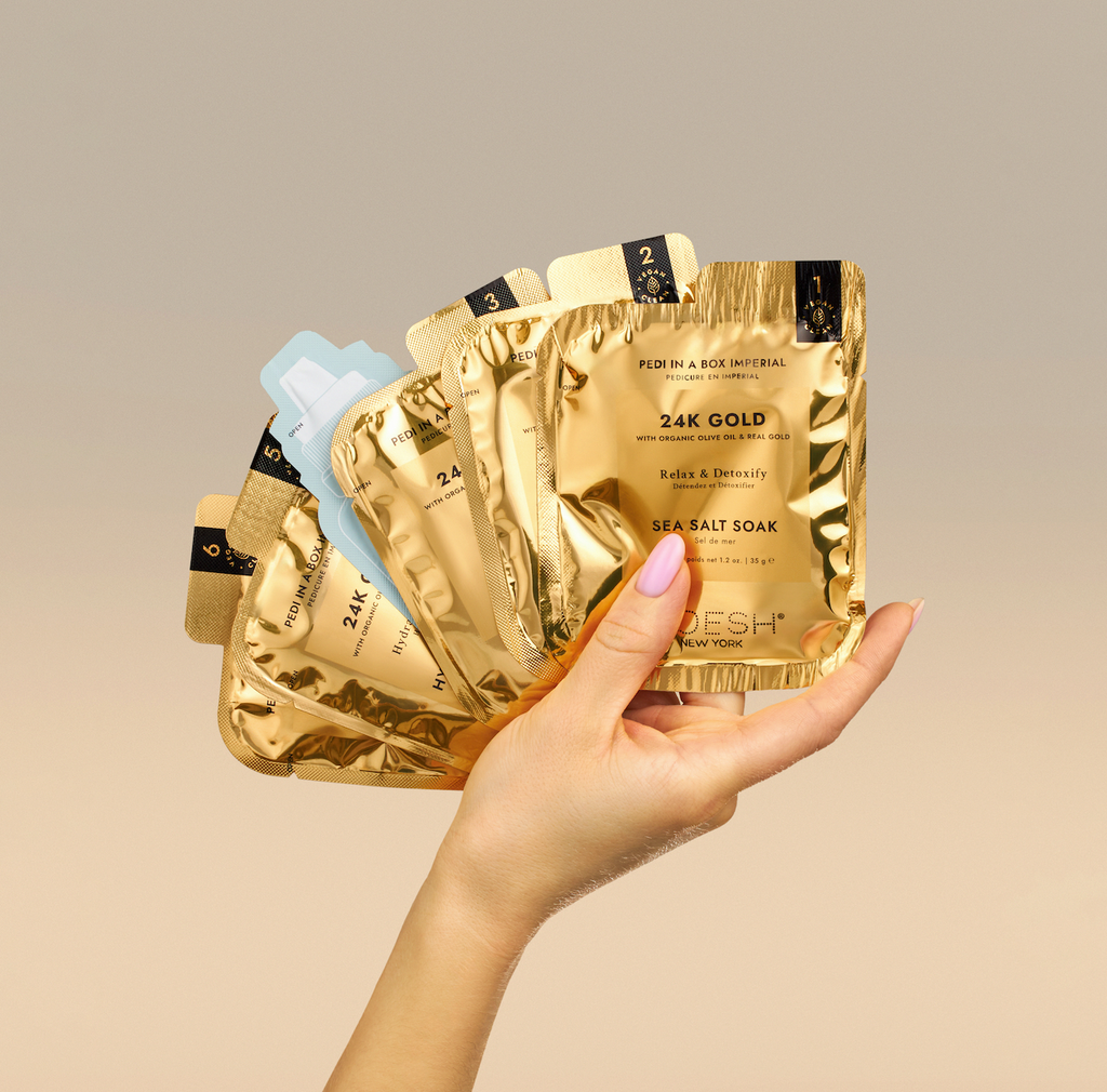 Pedi in a Box Imperial 6 Step 24K Gold