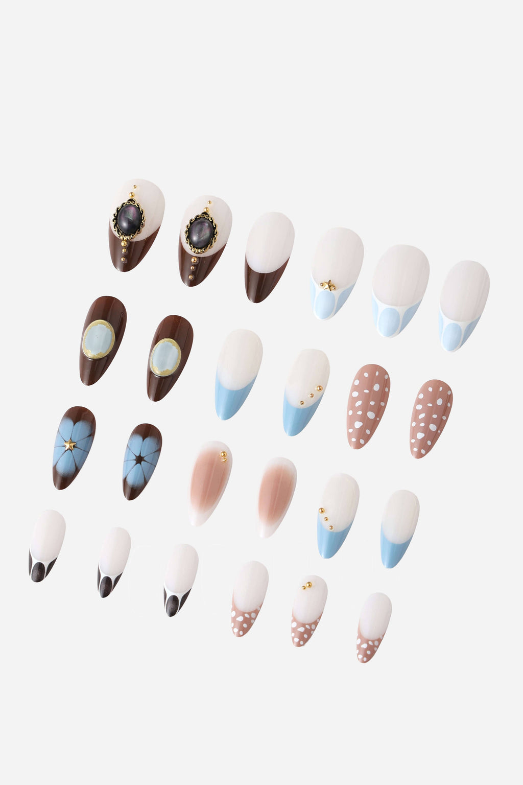 FAWNING OVER YOU - ALMOND PRESS-ON NAILS