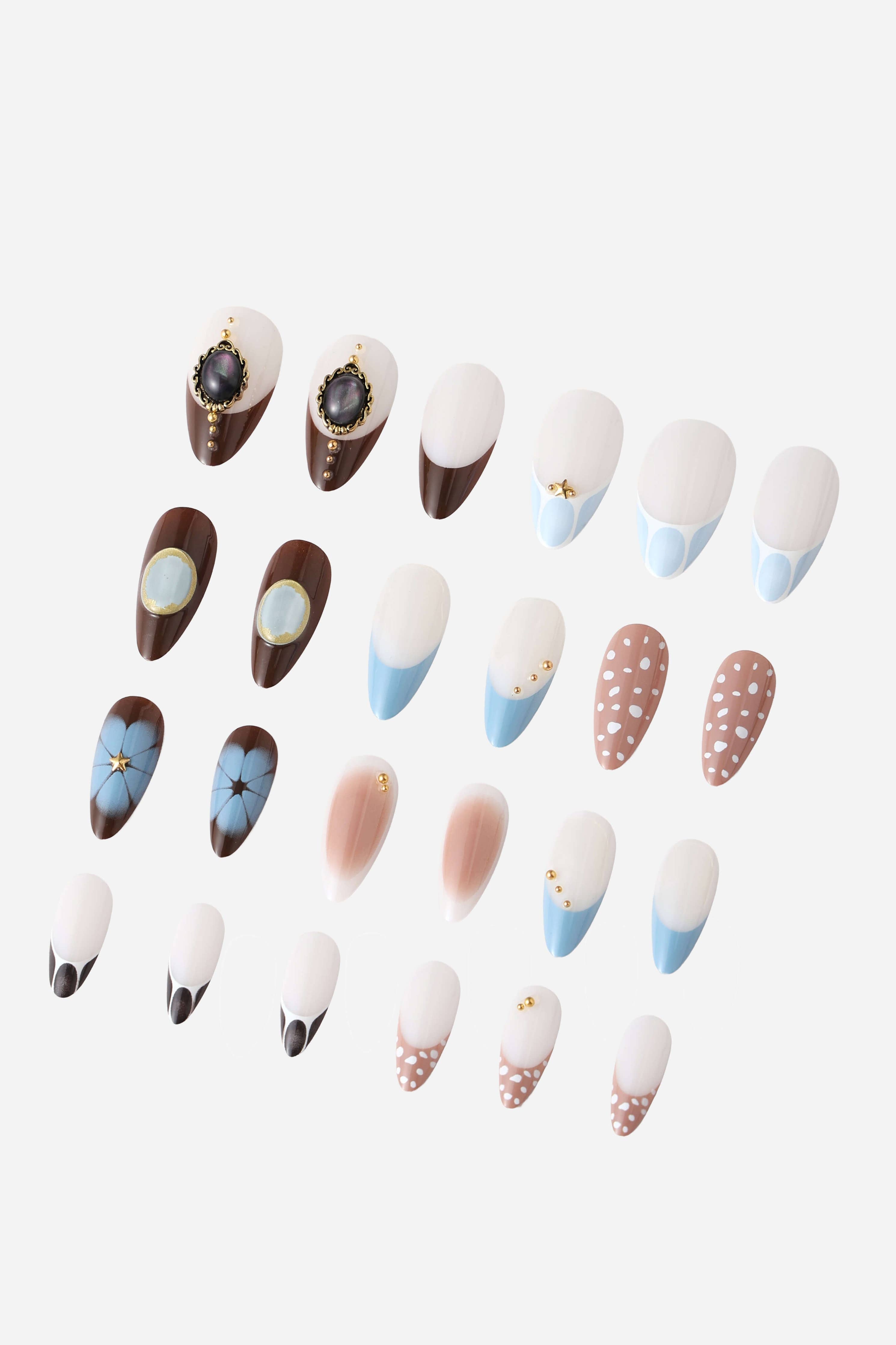 FAWNING OVER YOU - ALMOND PRESS-ON NAILS