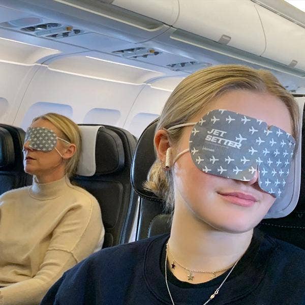 Jet Setter Jasmine Scented Self-Warming Sleep Masks