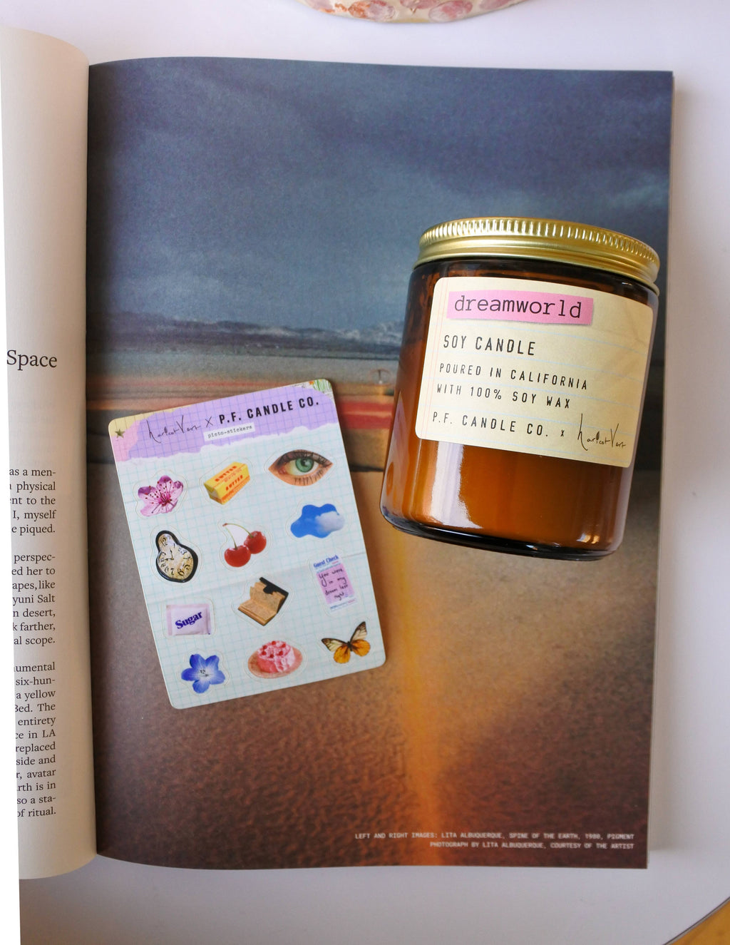 Dreamworld Candle - P.F. CANDLE CO. x Haricot Vert