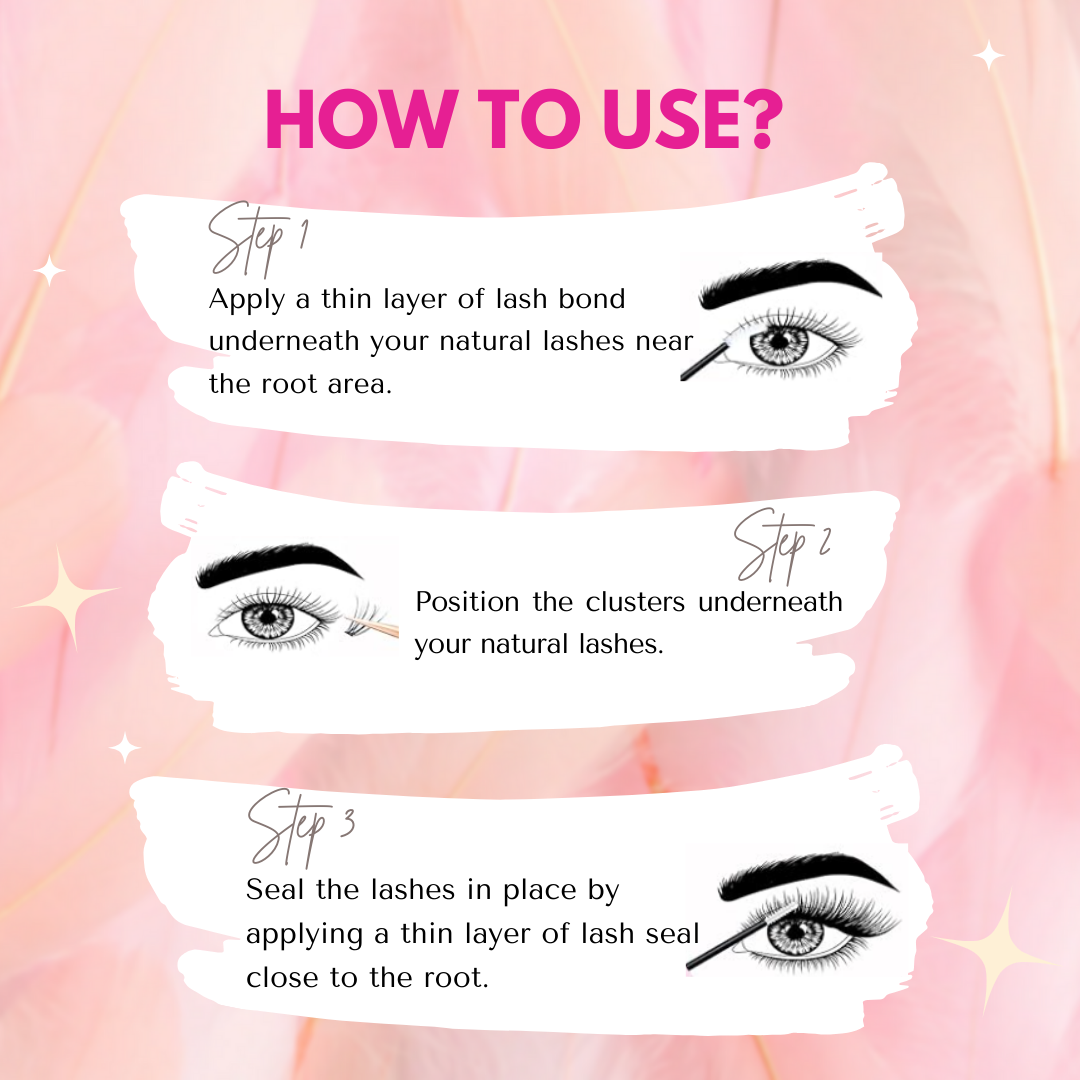 Bond & Seal Waterproof Long-Lasting Eyelash Glue