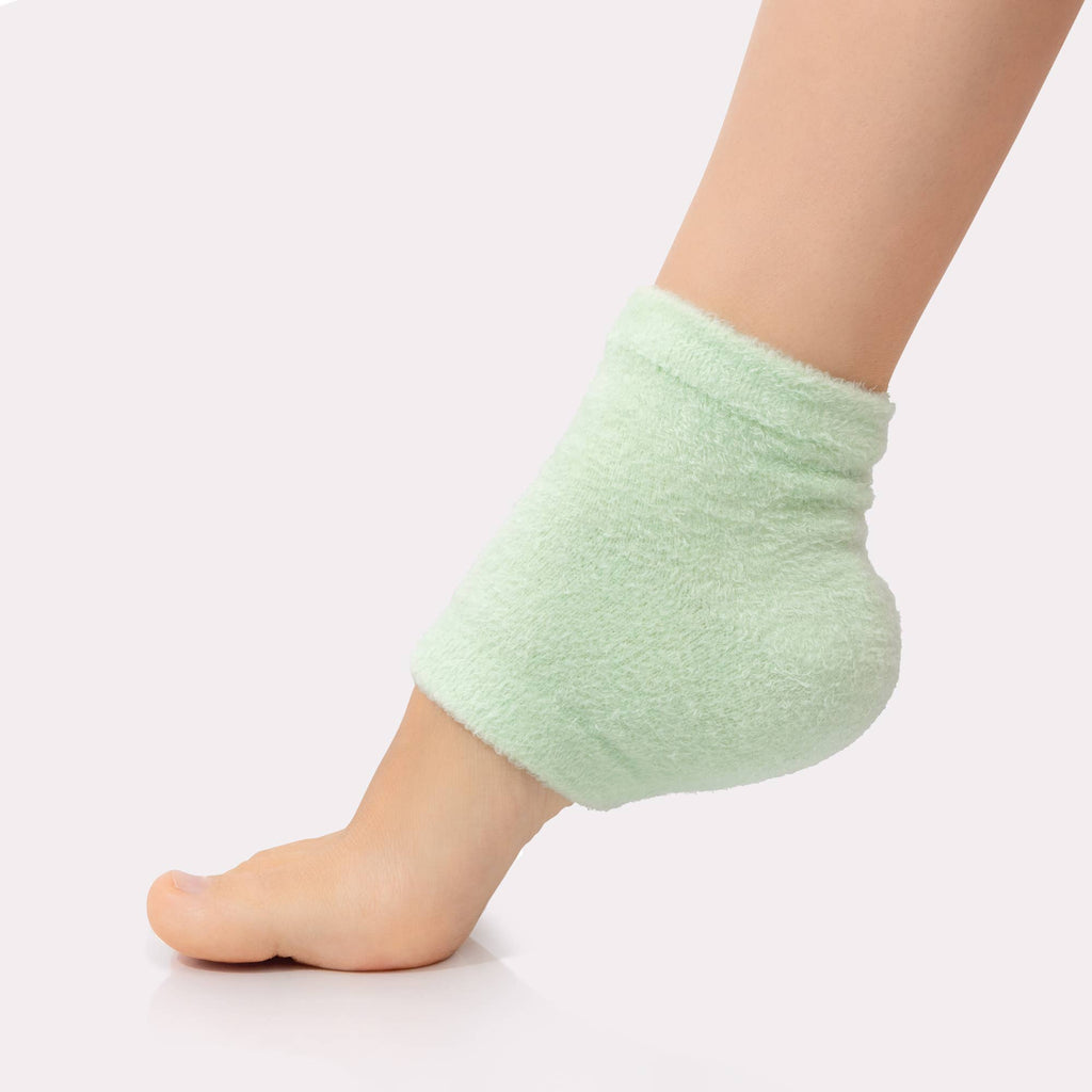 Moisturizing Heel Socks-Green