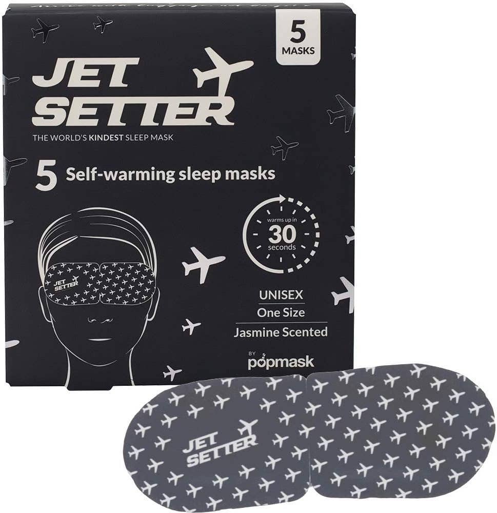 Jet Setter Jasmine Scented Self-Warming Sleep Masks