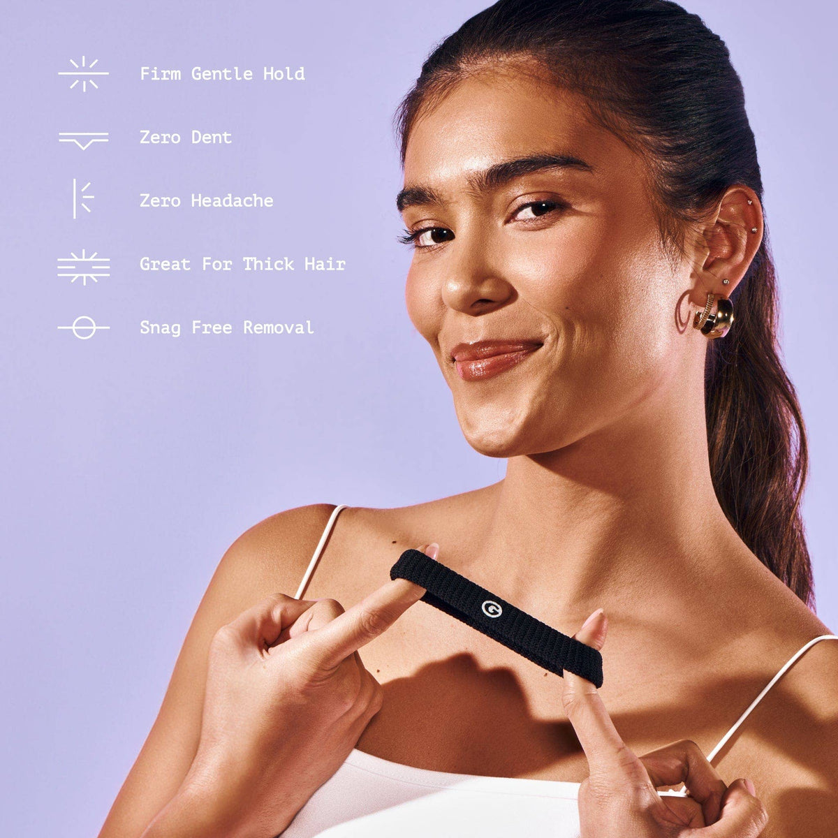 Hair Ties For Thick or Curly Hair - Bounce Back