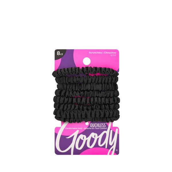 SKINNY PONYTAILER SCRUNCHIE MINI-8 CT