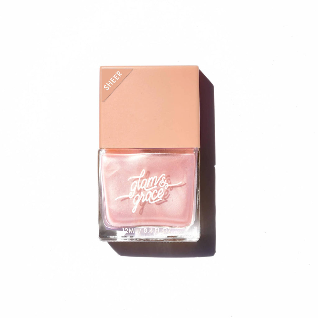 Non-Toxic Nail Polish - Peach Glaze (Sheer)