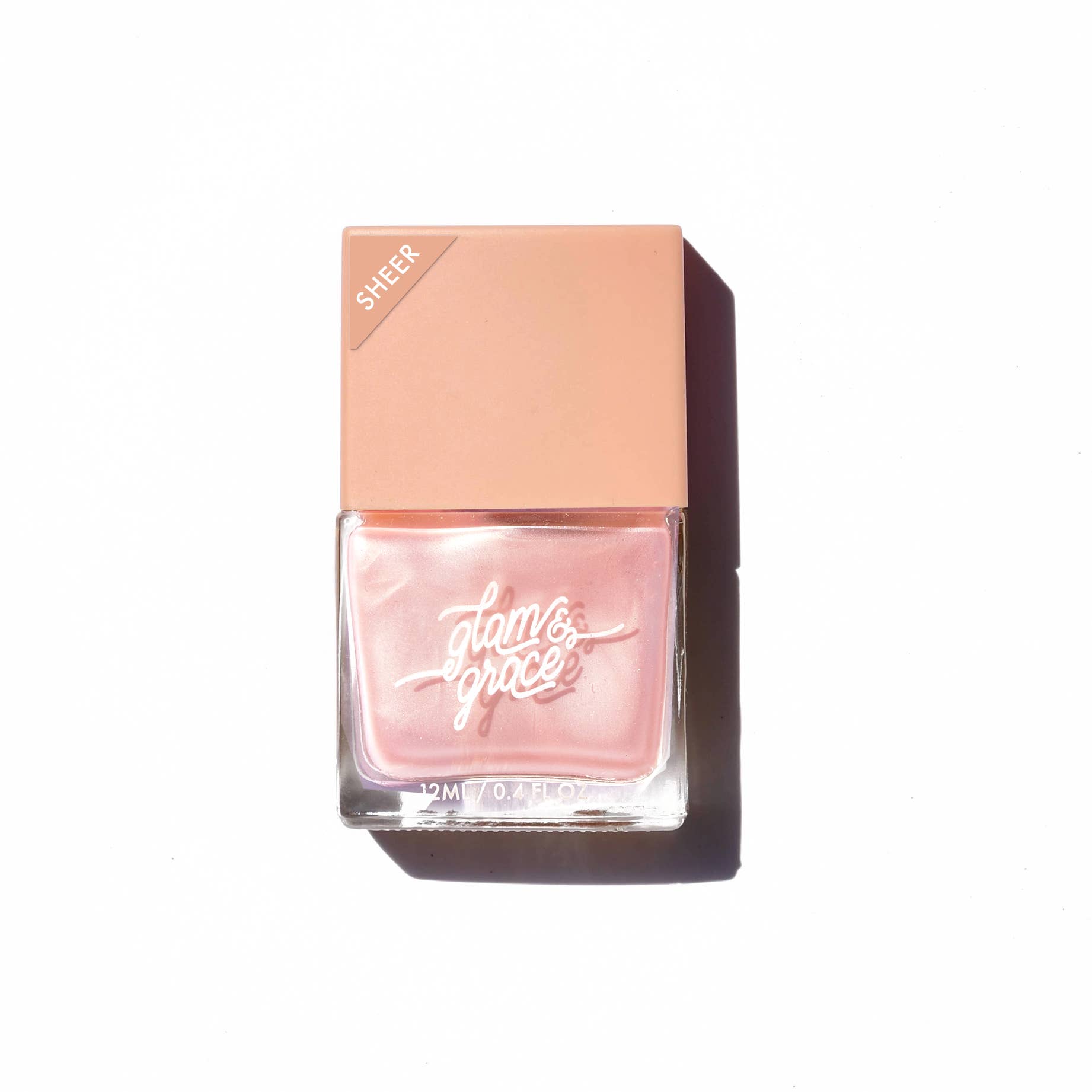 Non-Toxic Nail Polish - Peach Glaze (Sheer)