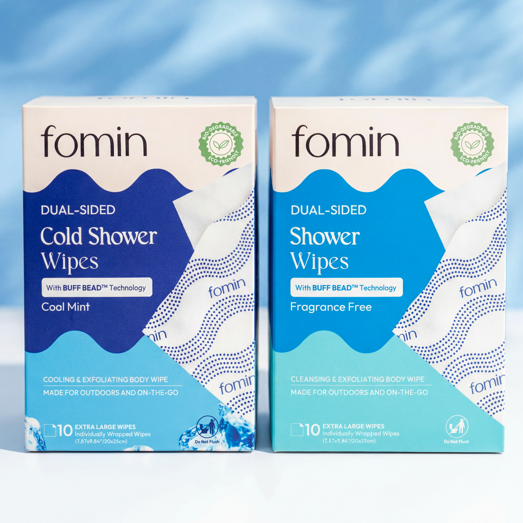 Cold Shower Wipes - Cool Mint 10pk