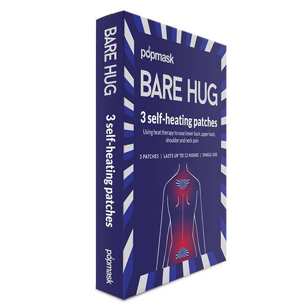 Bare Hug Muscle Self-Heating Patches