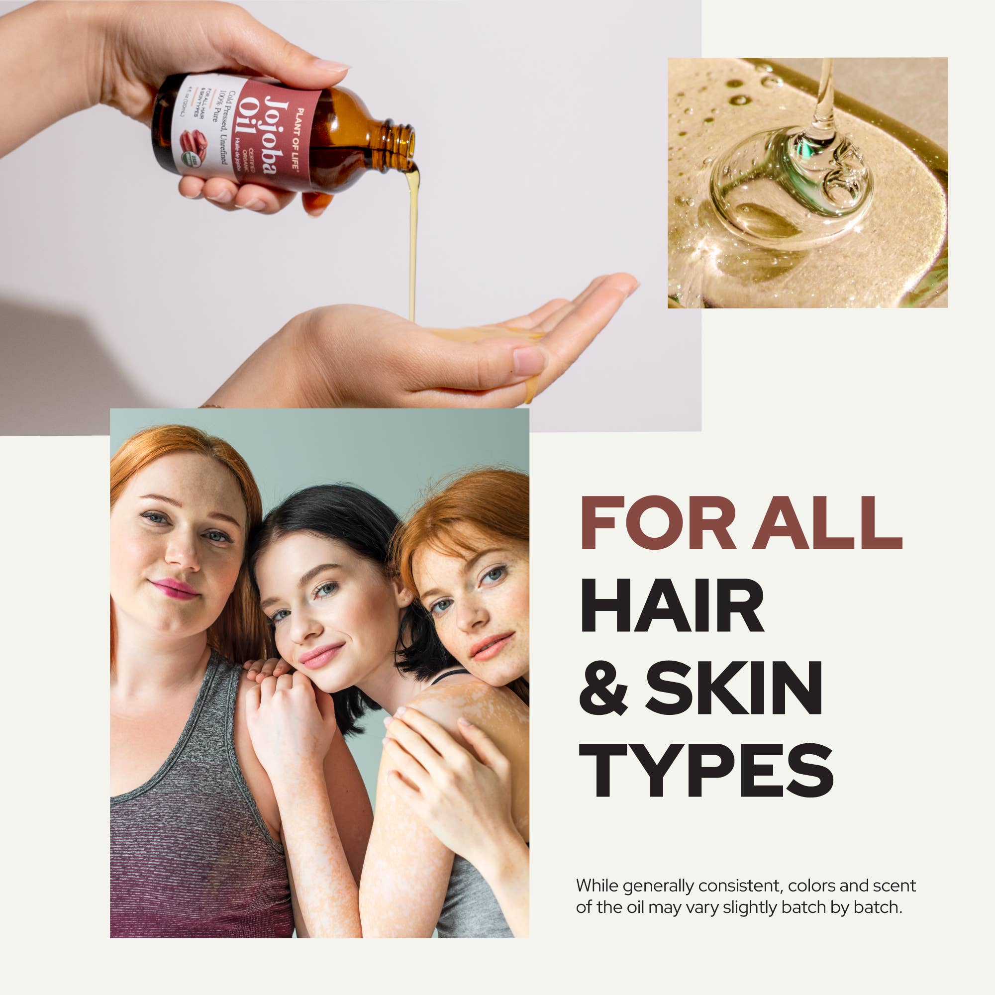 Jojoba Oil | Organic | Skin, Hair, DIY | 100% Pure | Size