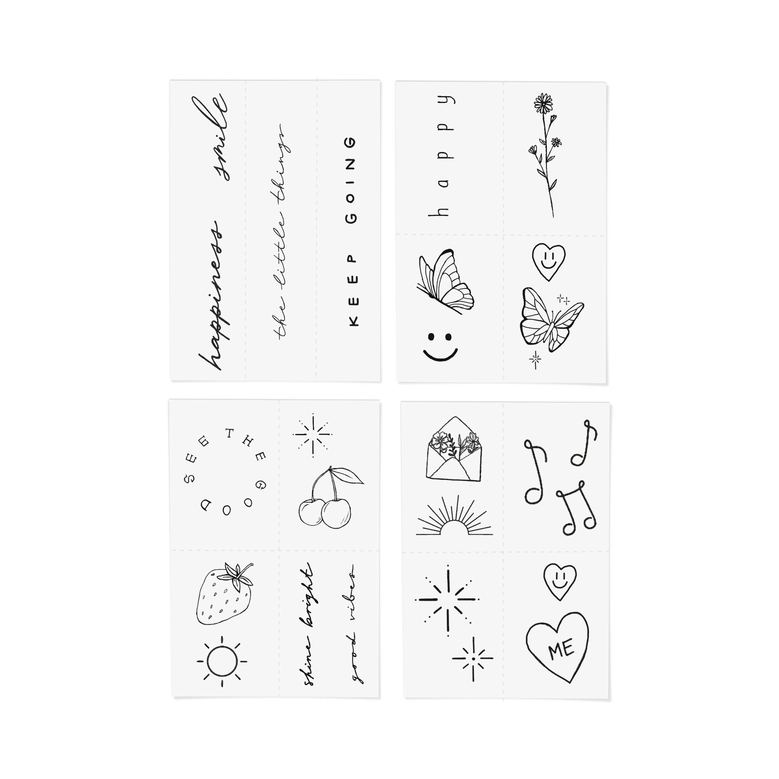 Feel Good Temporary Tattoo Pack