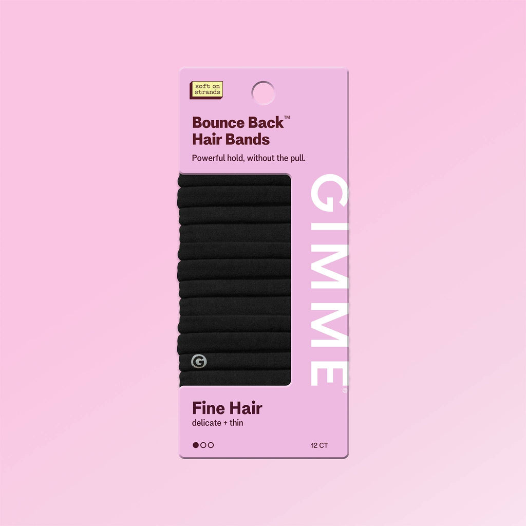 Hair Ties For Fine or Thinner Hair - Bounce Back
