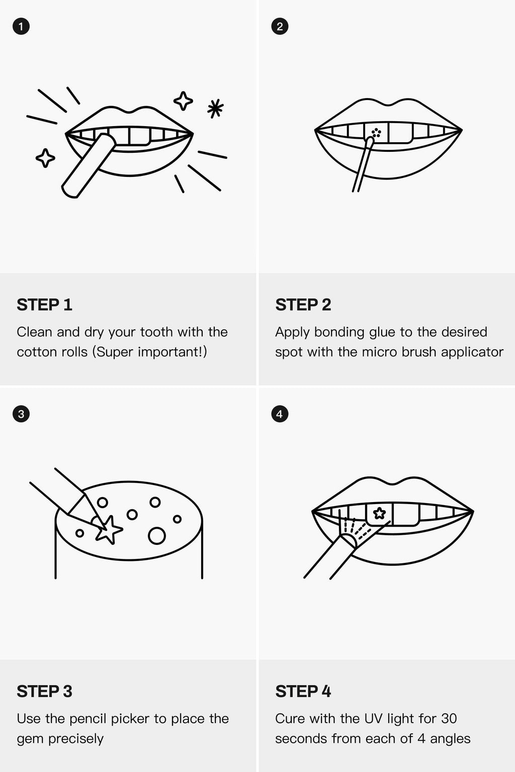 CLASSIC DIAMOND - DIY Tooth Gem Kit