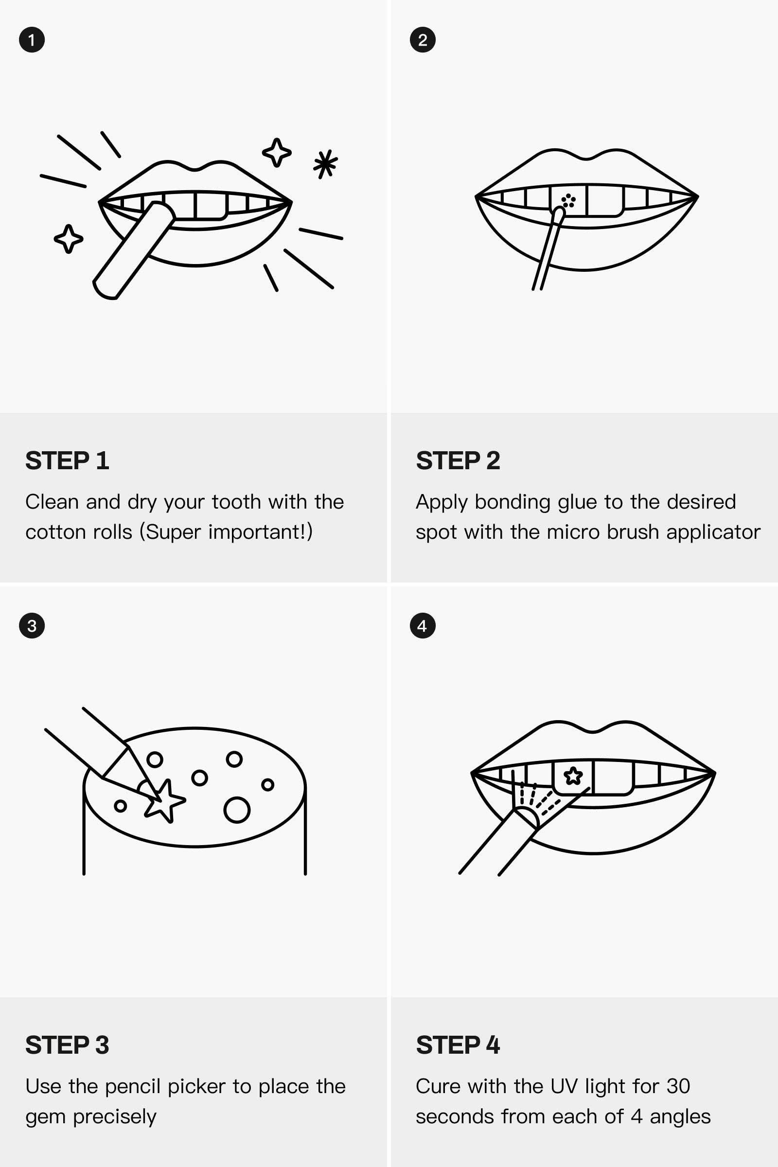 CLASSIC DIAMOND - DIY Tooth Gem Kit