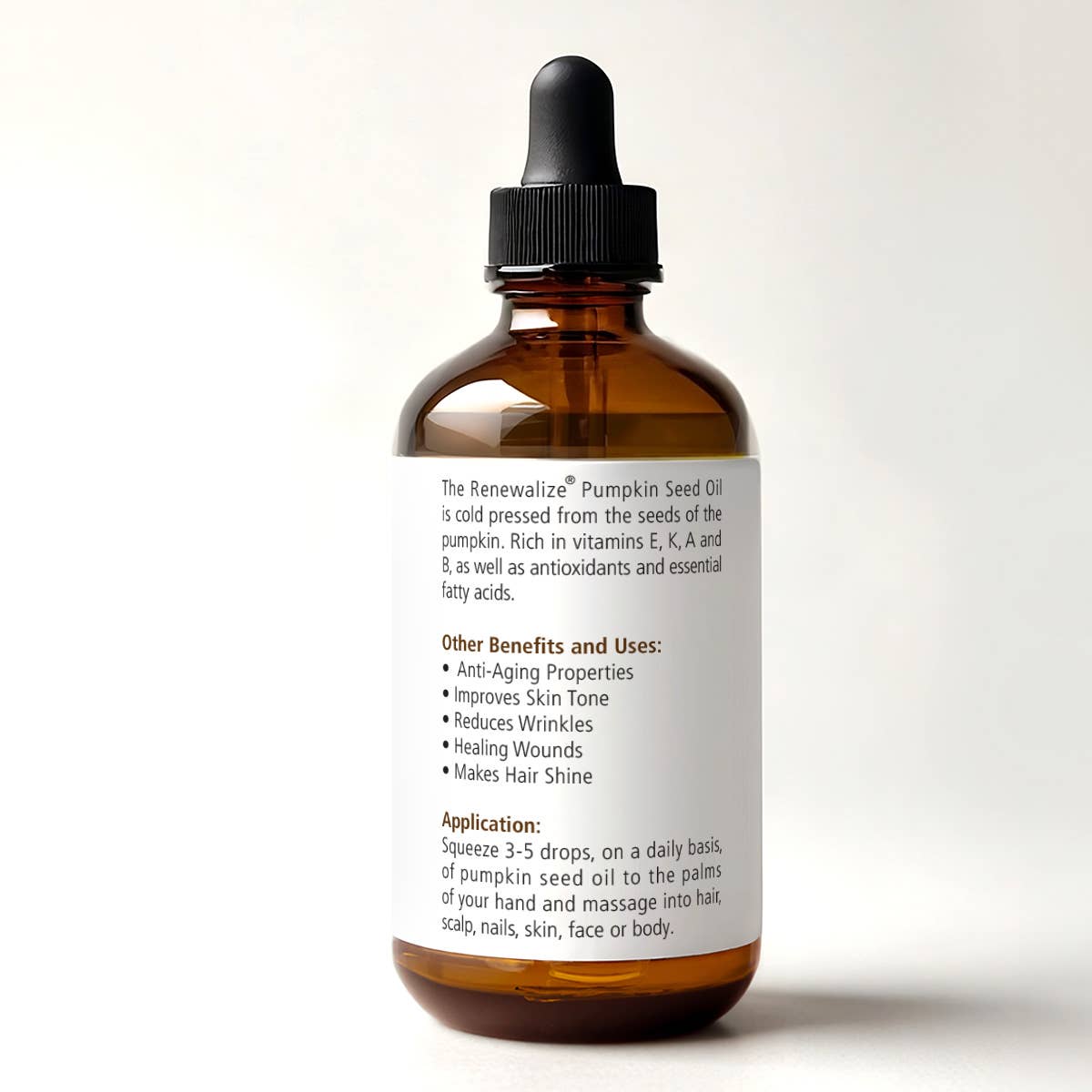 Organic Pumpkin Seed Oil Anti Aging Facial Oil { 4 fl oz