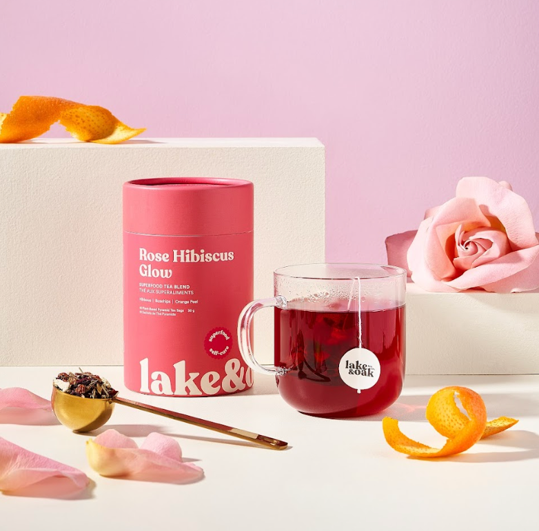 Rose Hibiscus Glow - Superfood Tea