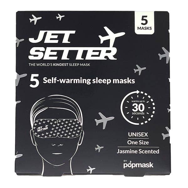 Jet Setter Jasmine Scented Self-Warming Sleep Masks