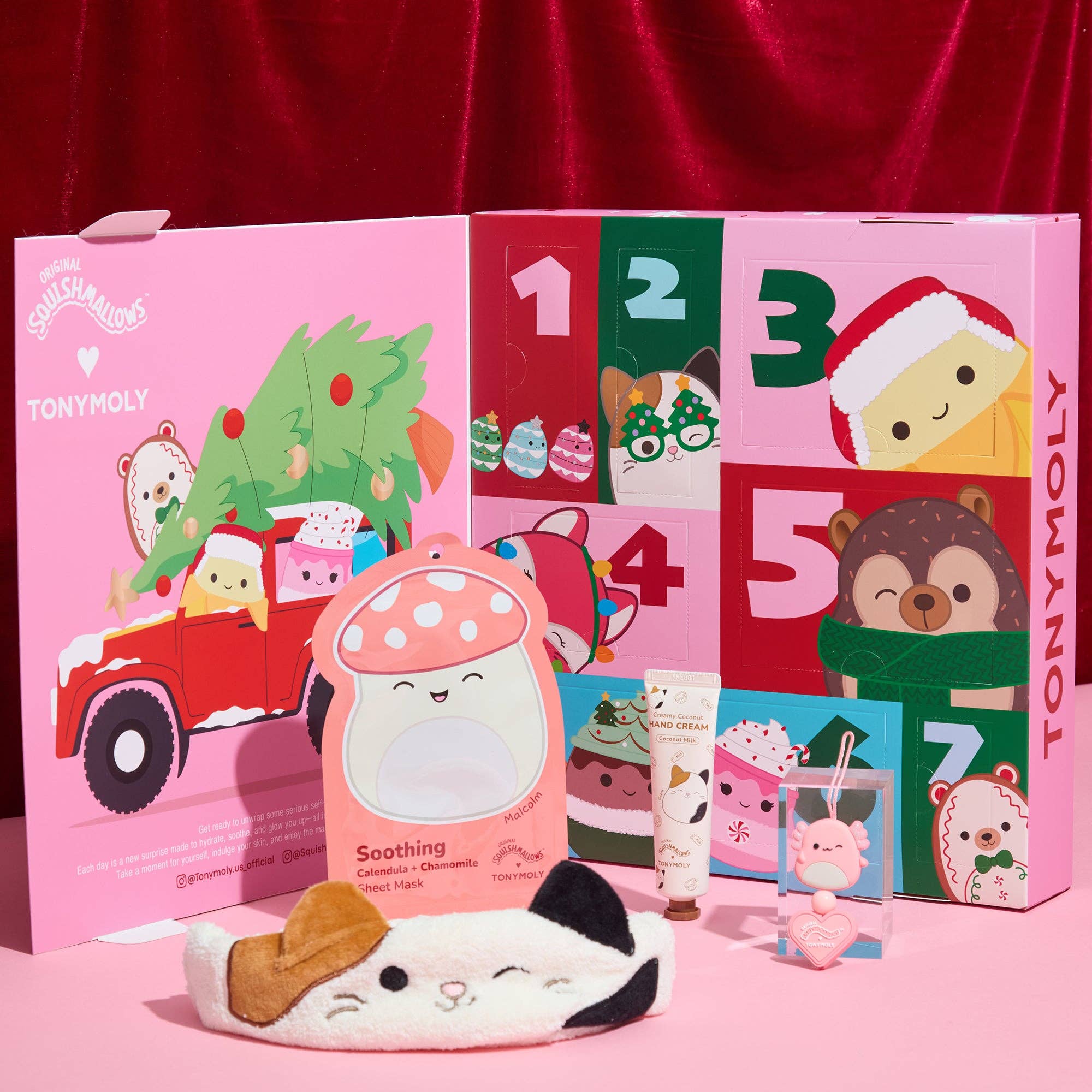 Limited Edition | Squishmallows x TONYMOLY Skincare Advent Calendar
