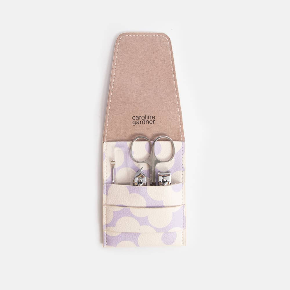 Lilac Flower Manicure Set