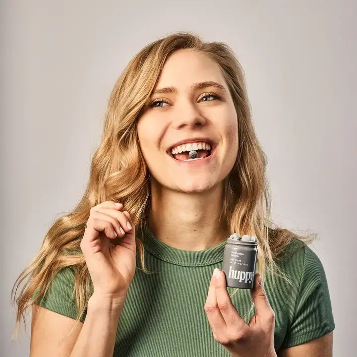 Fluoride-Free Toothpaste Tablets | Charcoal Mint