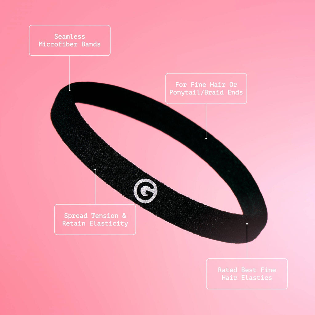 Hair Ties For Fine or Thinner Hair - Bounce Back