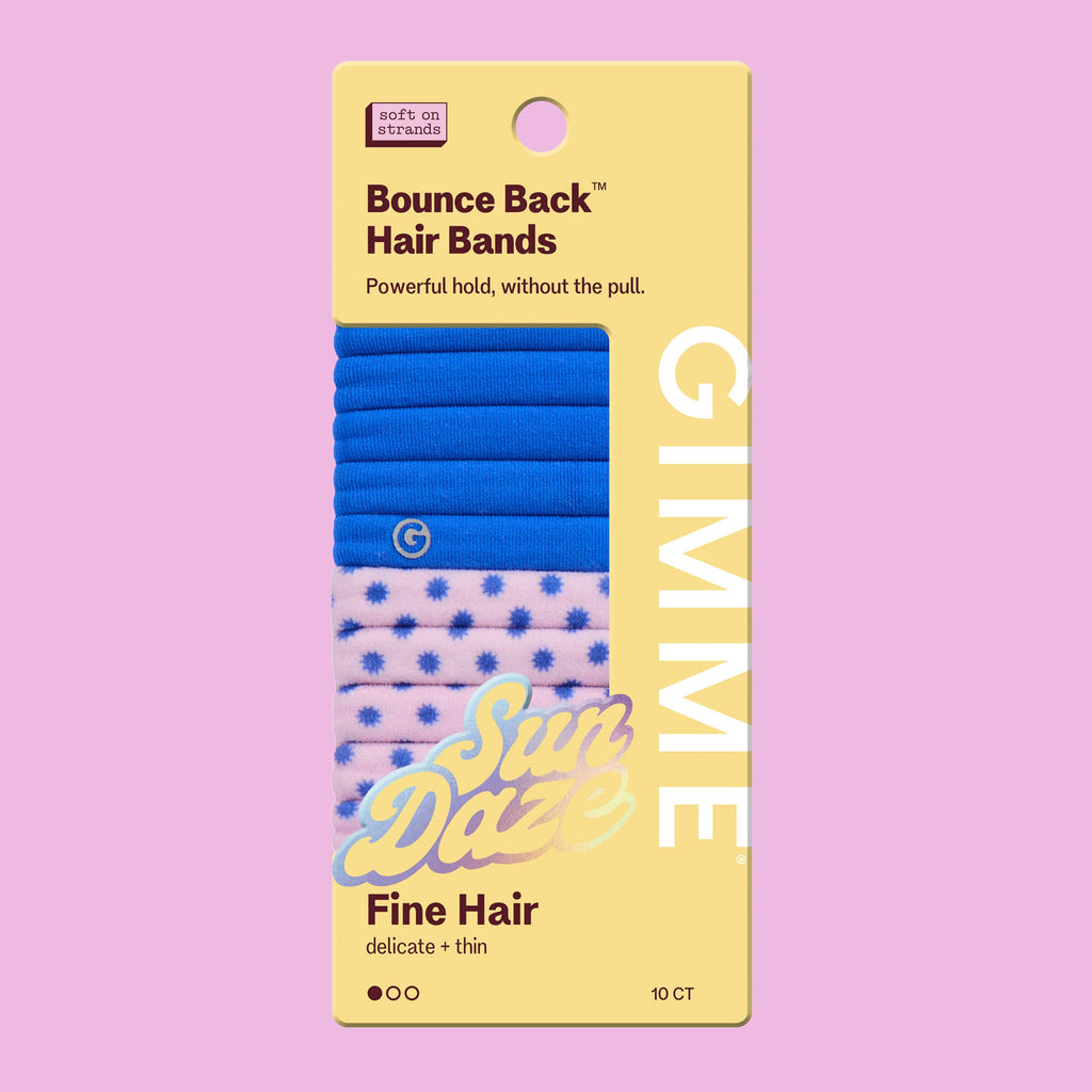 Hair Ties For Fine or Thinner Hair - Bounce Back