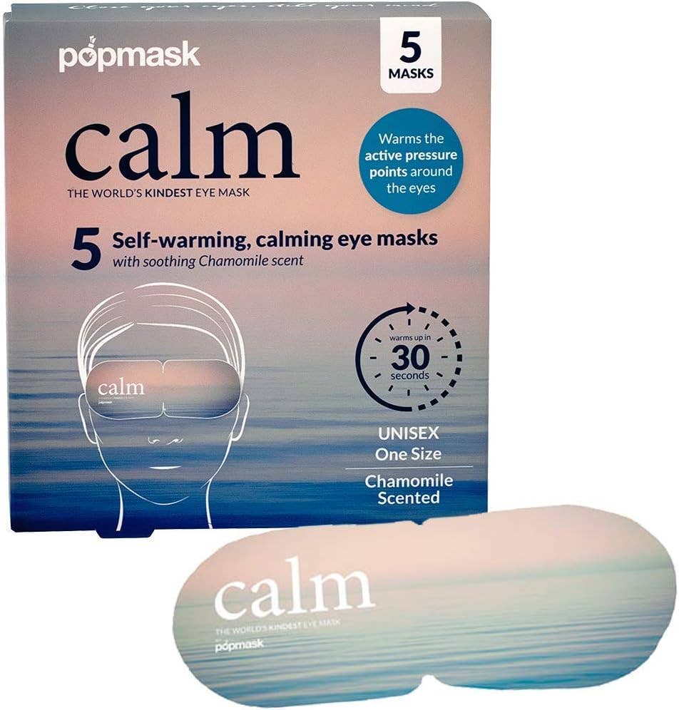 Calm Self-Heating Chamomile Eye Masks