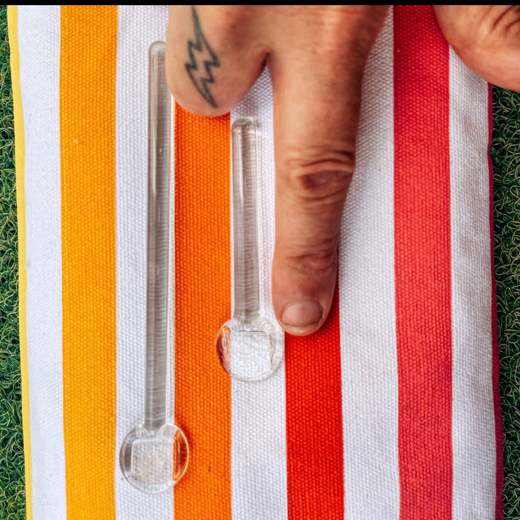 Glass Dipper Spoon