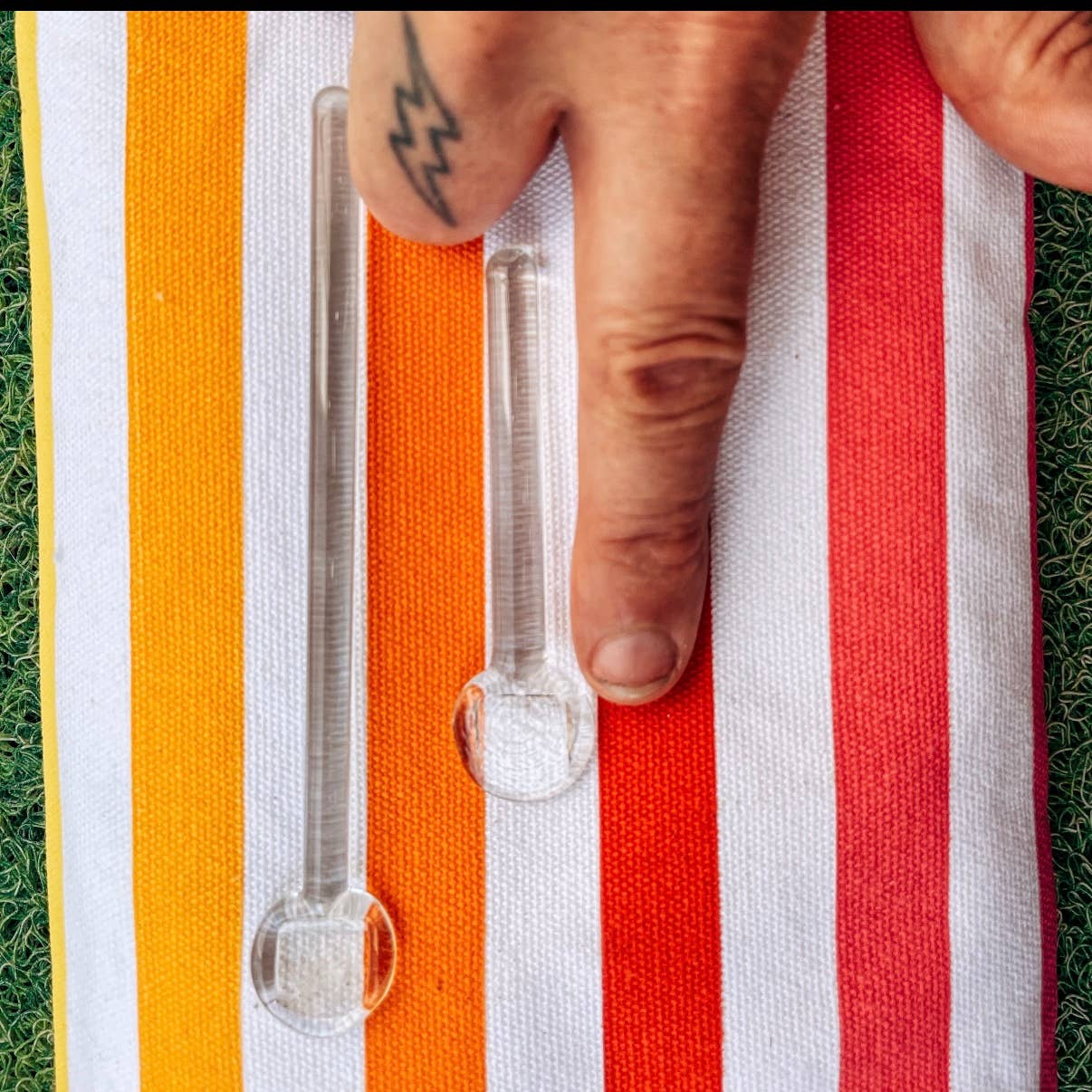 Glass Dipper Spoon