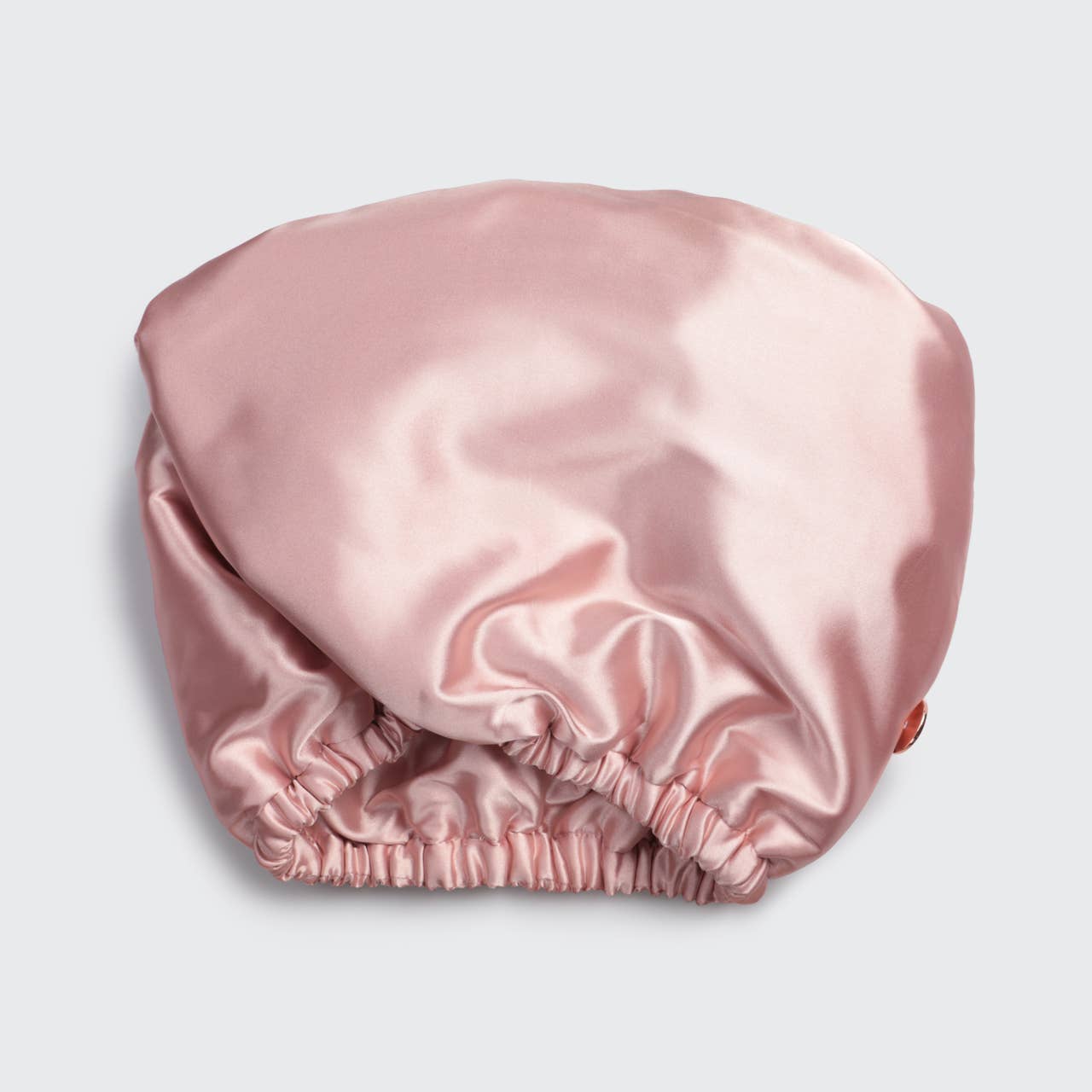 Satin-Wrapped Hair Towel