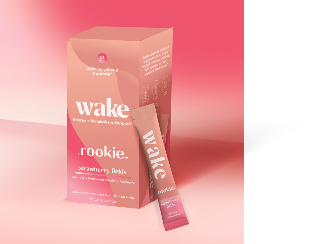 Strawberry Fields Natural Energy + Metabolism Drink