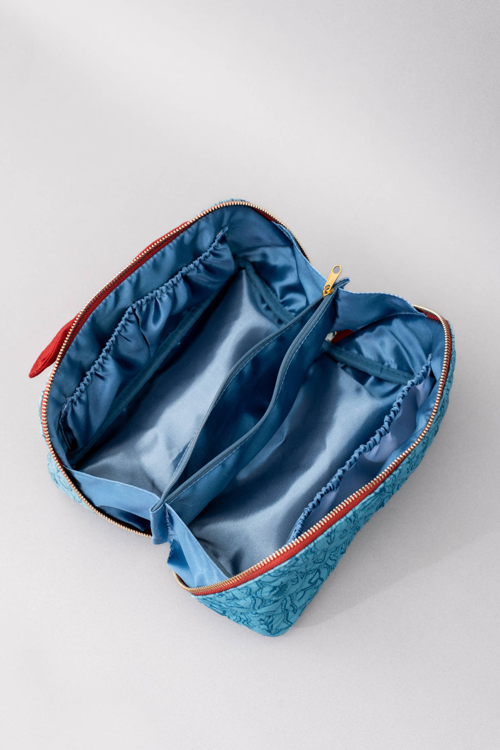 Flowers and Bows Makeup Bag