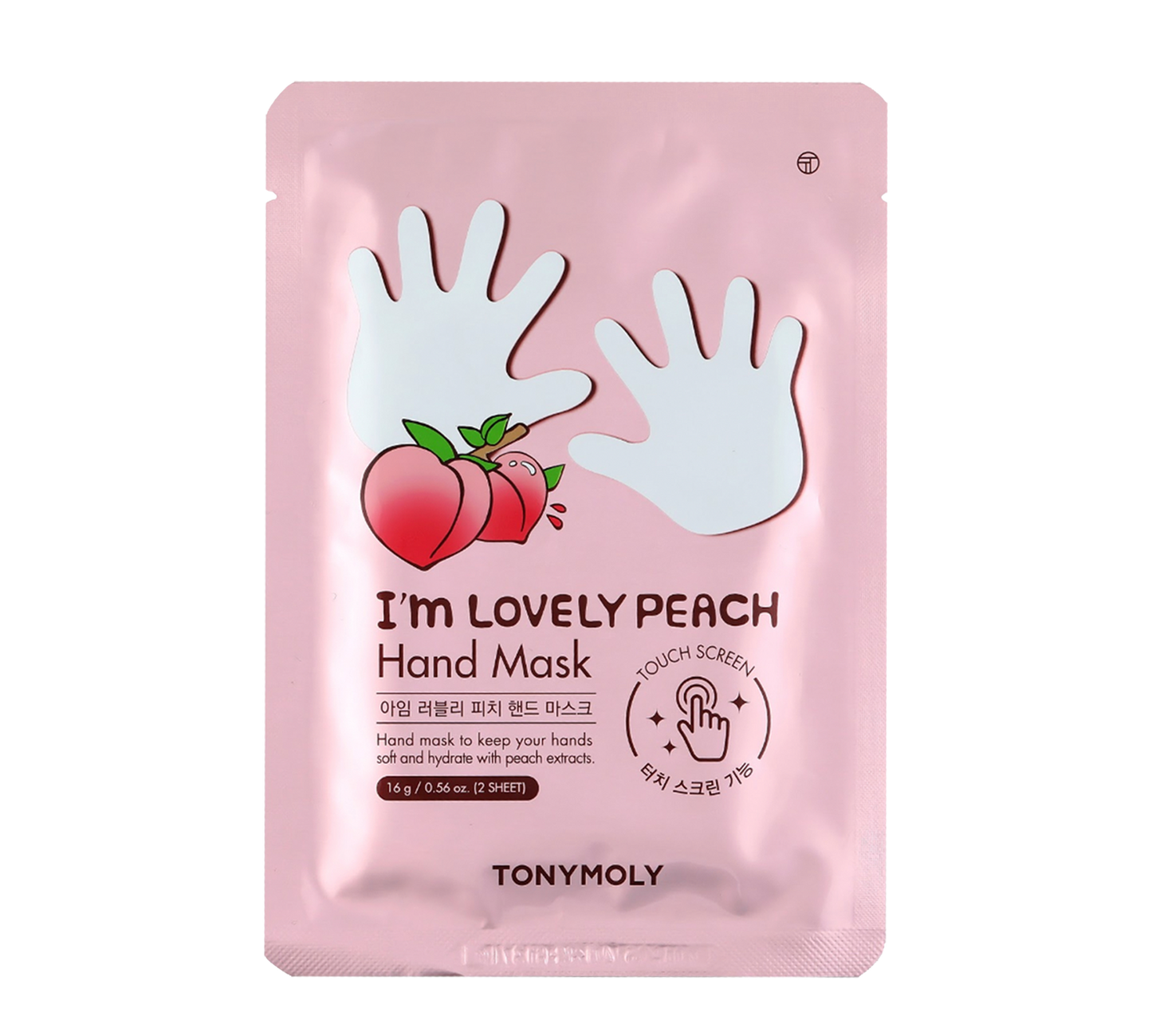 I'm Lovely Peach Hand Mask