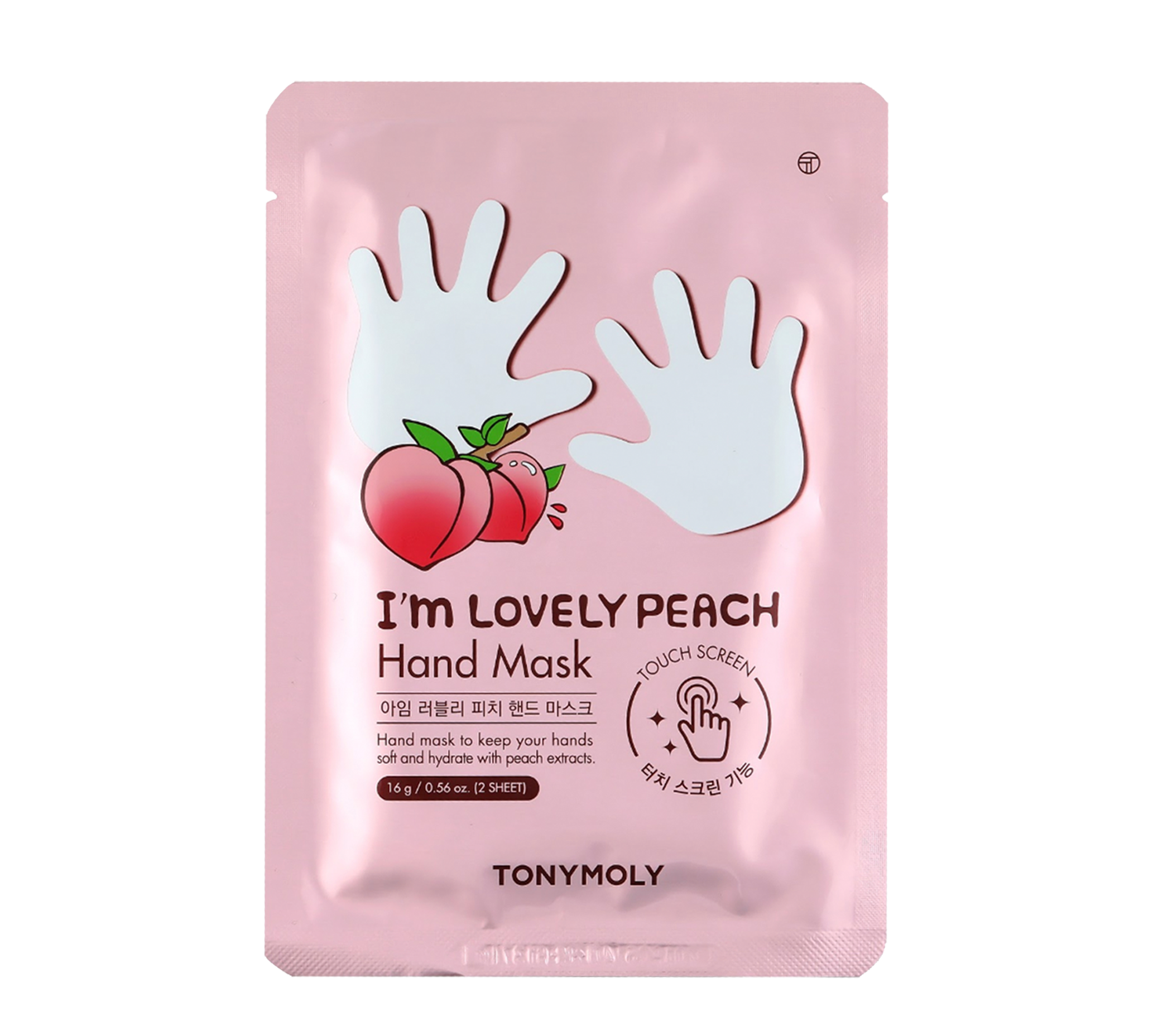 I'm Lovely Peach Hand Mask