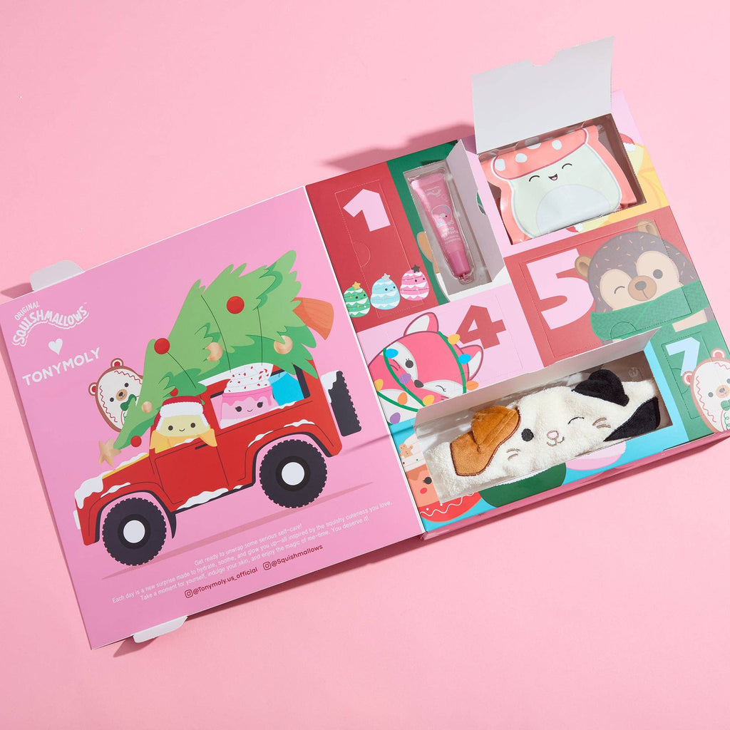 Limited Edition | Squishmallows x TONYMOLY Skincare Advent Calendar