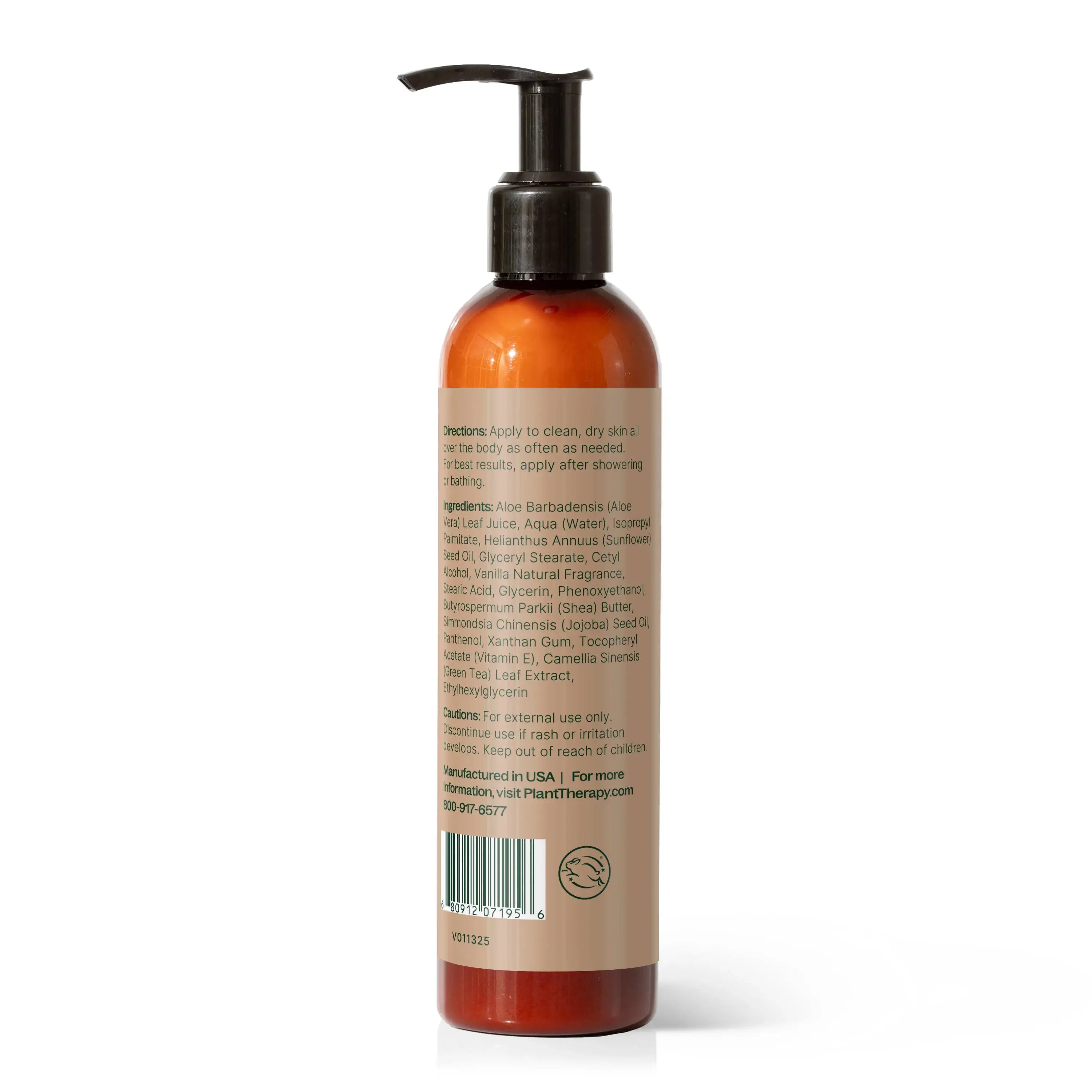 Vanilla Body Lotion with Aloe and Shea