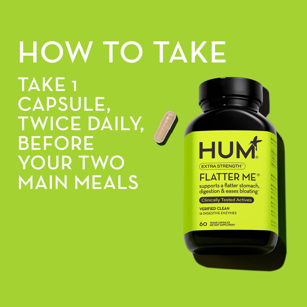 Flatter Me Extra Strength Digestive Enzymes Capsules
