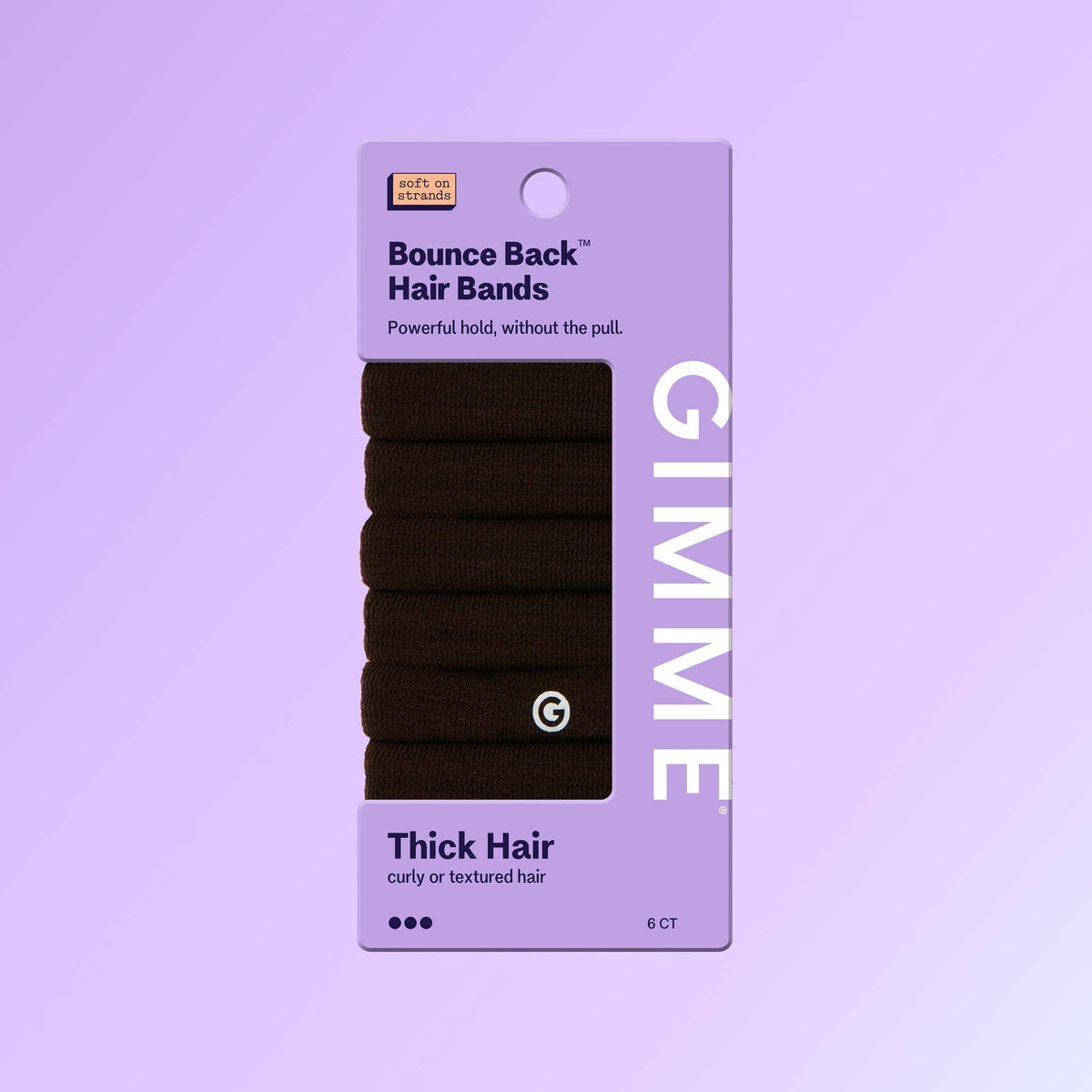 Hair Ties For Thick or Curly Hair - Bounce Back