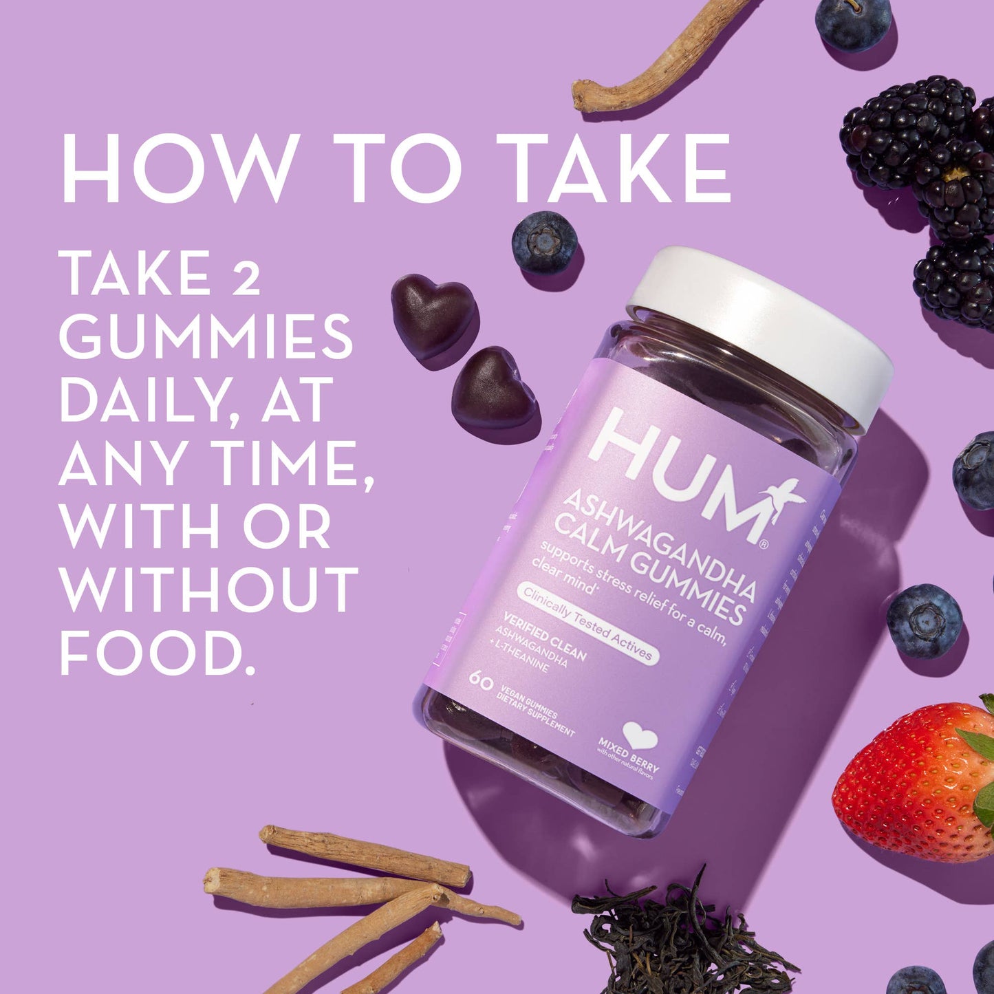 Ashwaganda Calm Gummies for Stress & Relaxation