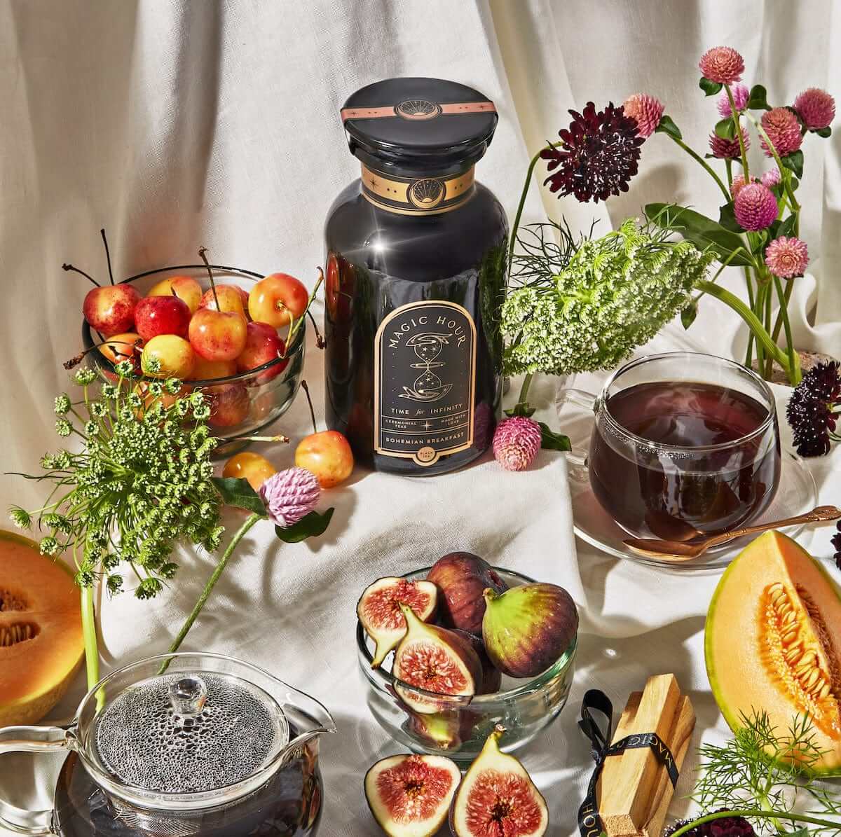 Bohemian Breakfast Black Tea- Probiotic Rich Vanilla Puerh