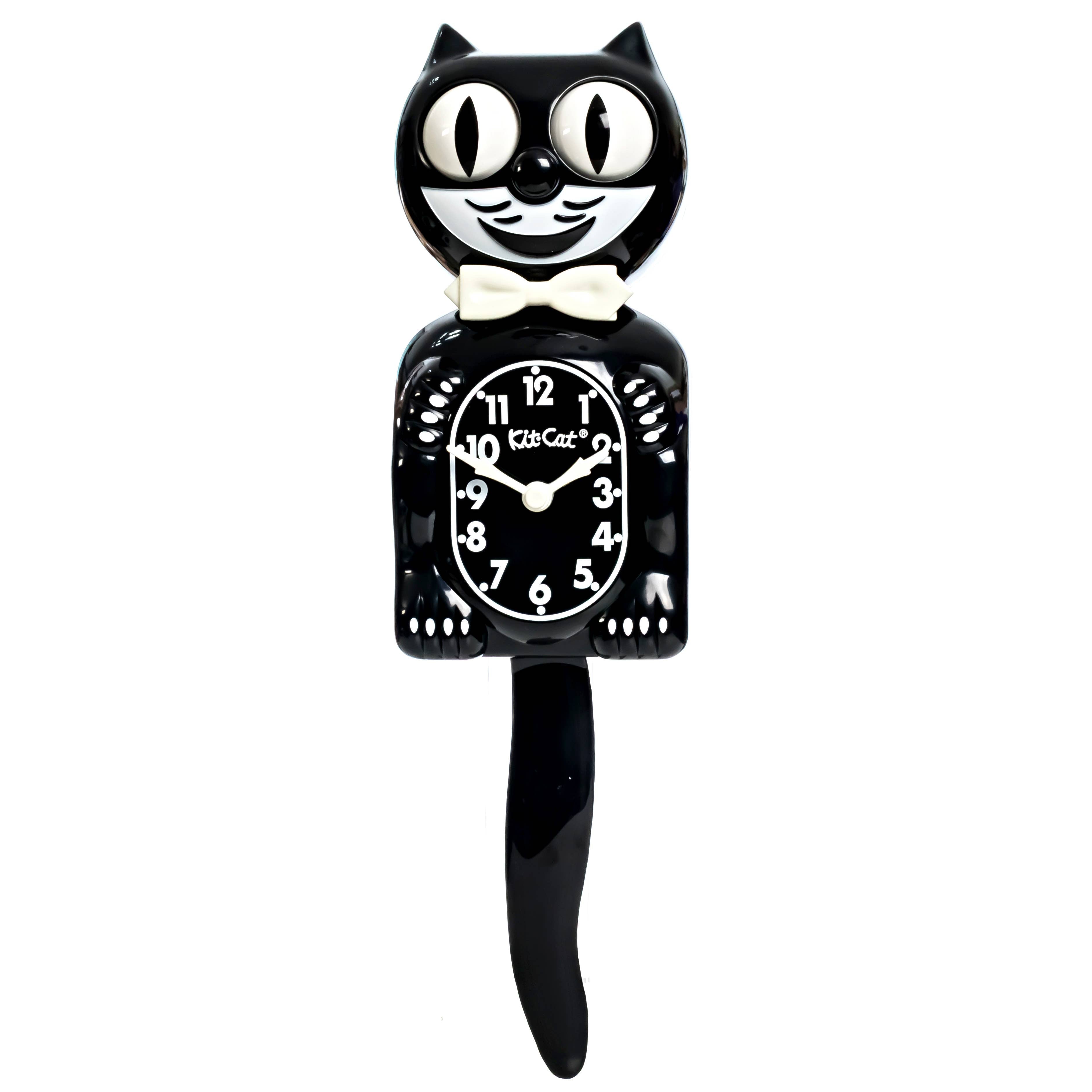 Classic Black Glow Kit-Cat Klock