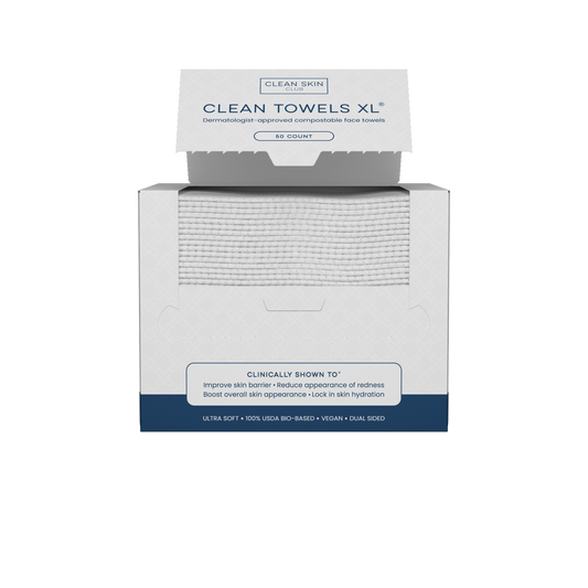 Clean Towels™ XL, Disposable Face Towels, 50 Count