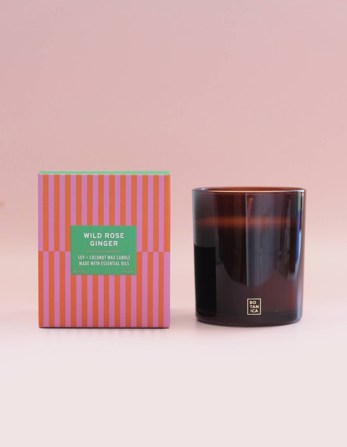 Essentials: Wild Rose + Ginger Candle  | 12 oz.