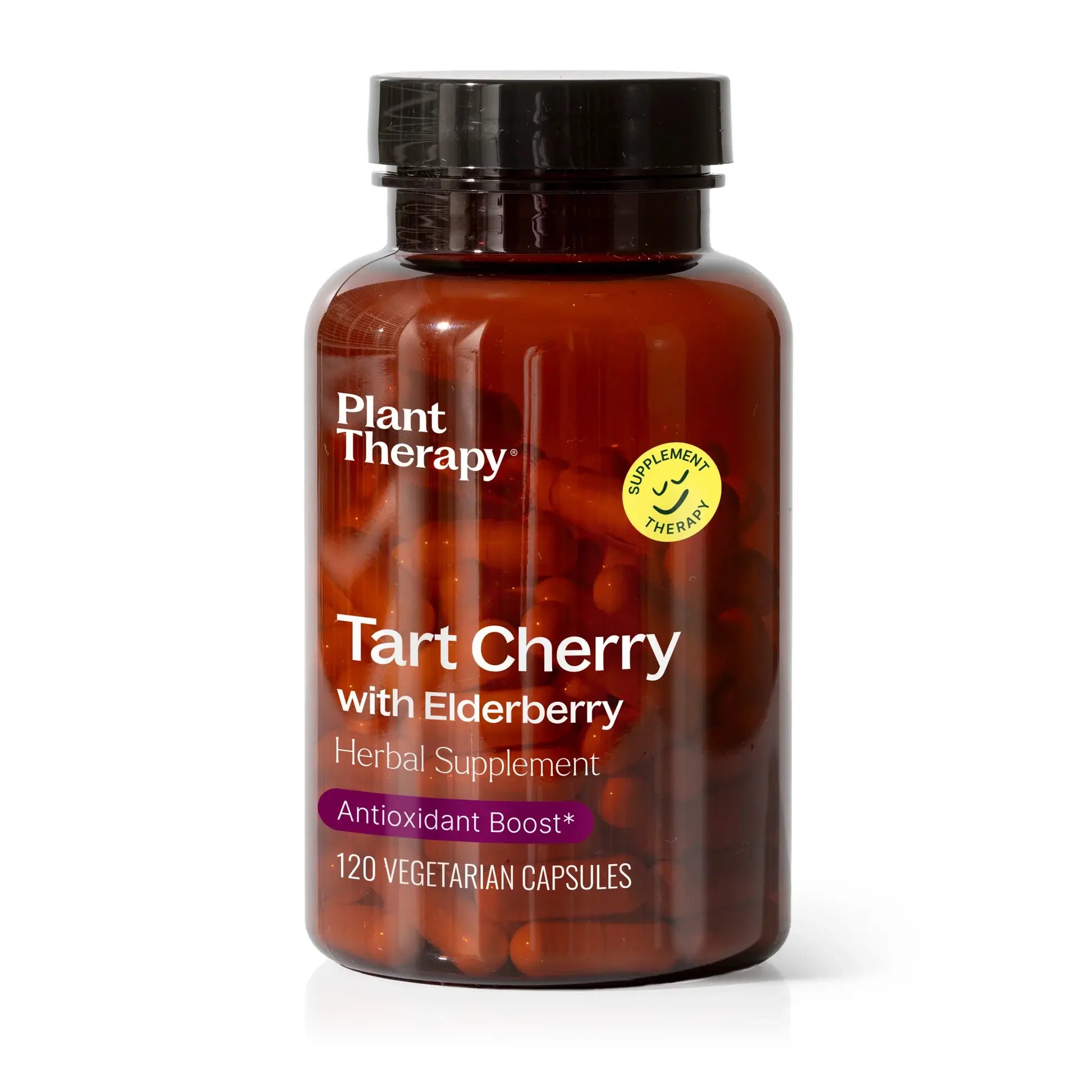 Tart Cherry with Elderberry Herbal Supplement